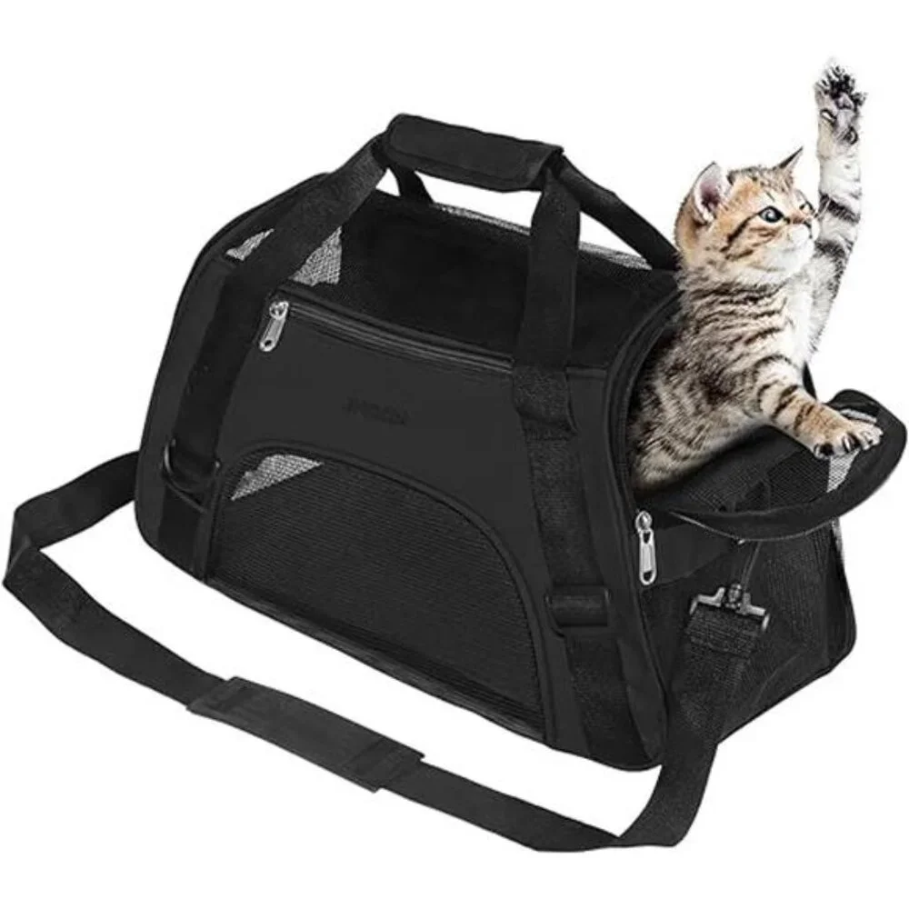 Cat Carrier Soft-Sided Airline Approved Pet Carrier Bag,Pet Travel Carrier